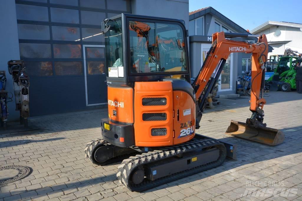 Hitachi ZX 26 U-6 Мини-экскаваторы