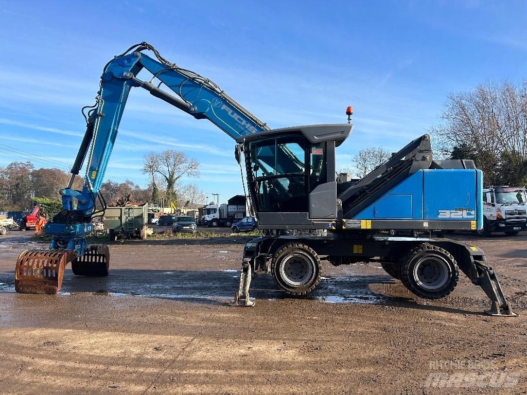 Fuchs MHL 320 T4F Перегружатели металлолома/промышленные погрузчики