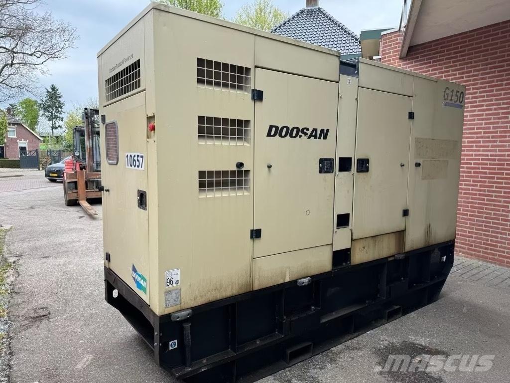 Doosan 150 KVA Дизельные генераторы