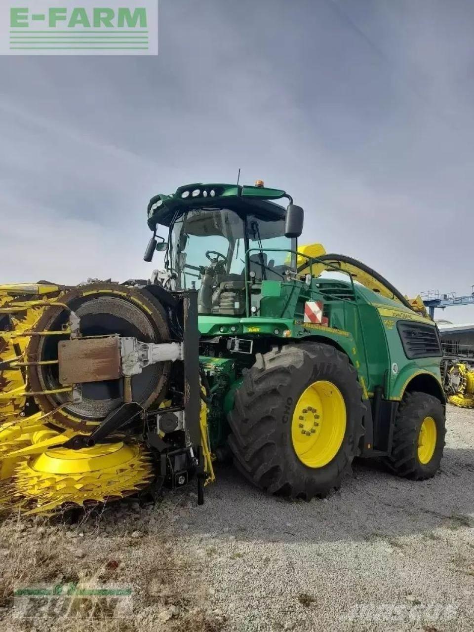 John Deere 9500 Самоходные кормоуборочные комбайны