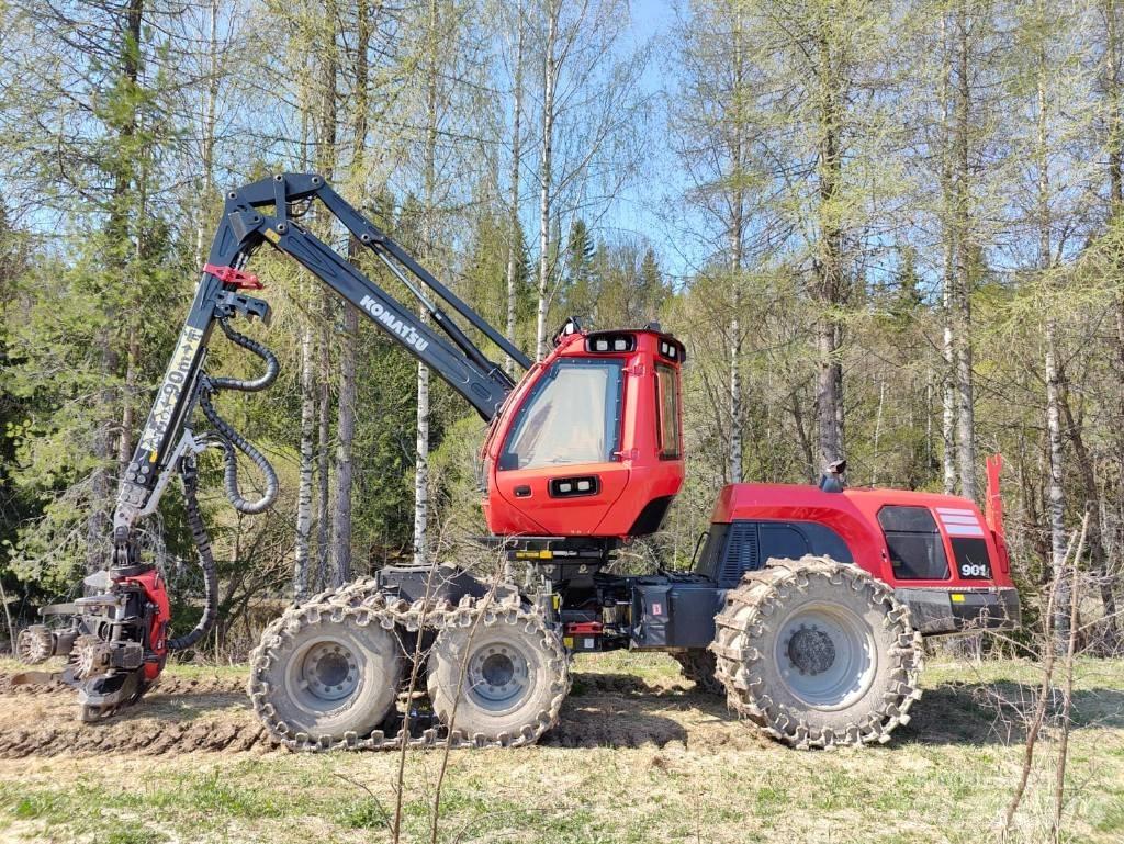 Komatsu 901 Харвестеры