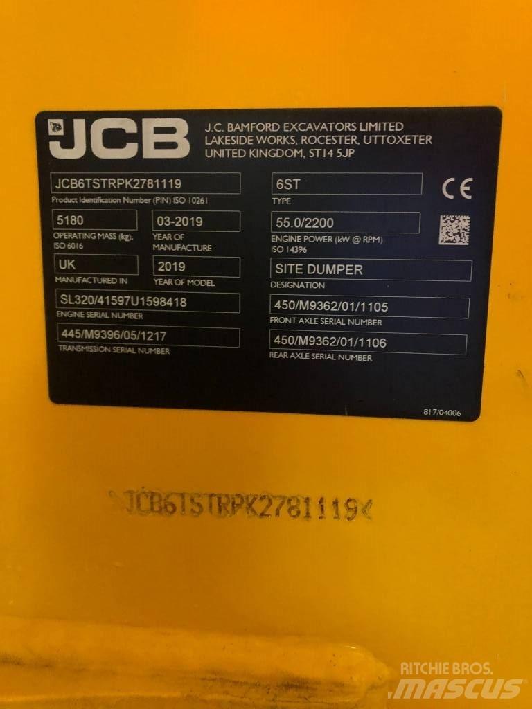 JCB 6 ST Мини-самосвалы
