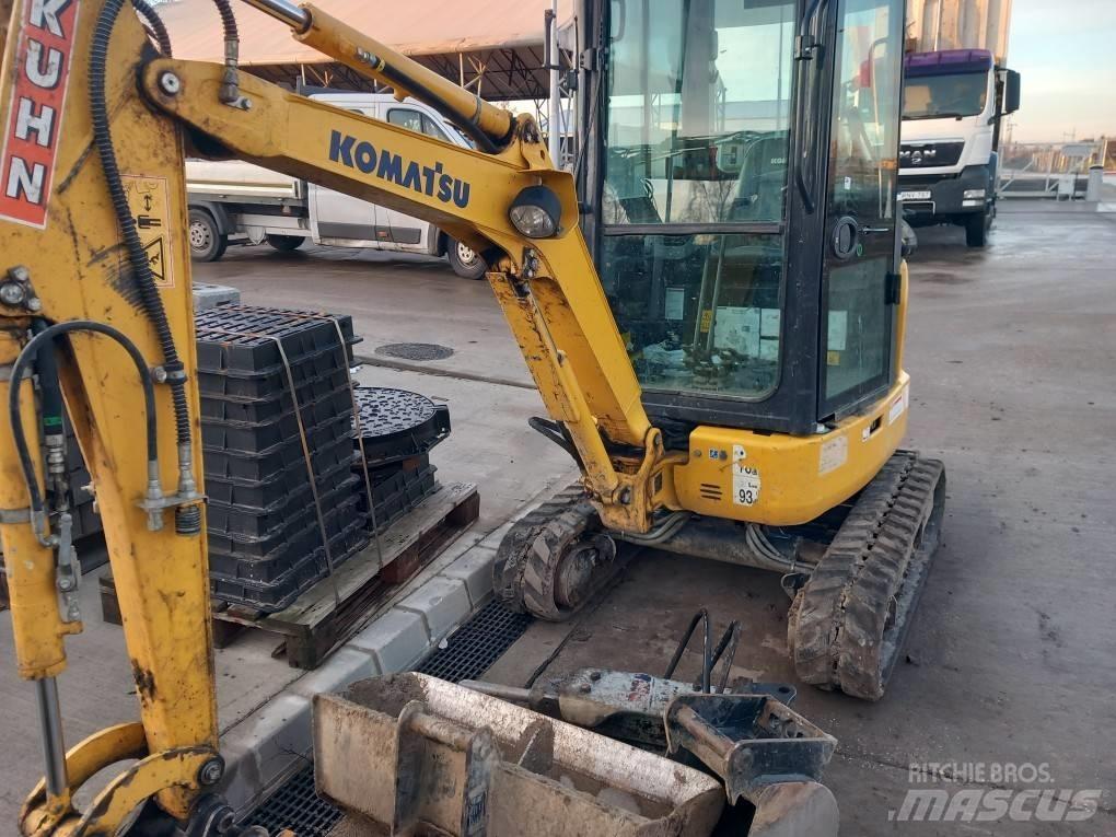 Komatsu PC 16 R-3HS Мини-экскаваторы