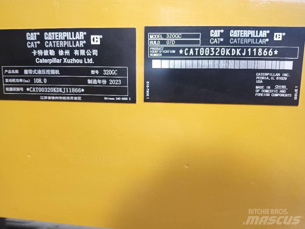 CAT 320 GC Гусеничные экскаваторы