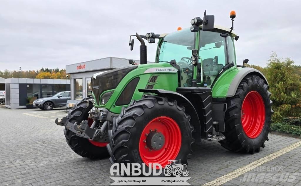 Fendt 716 Vario S4 Трактора