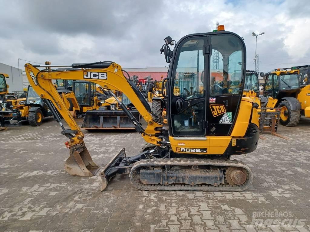 JCB 8026 CTS Мини-экскаваторы