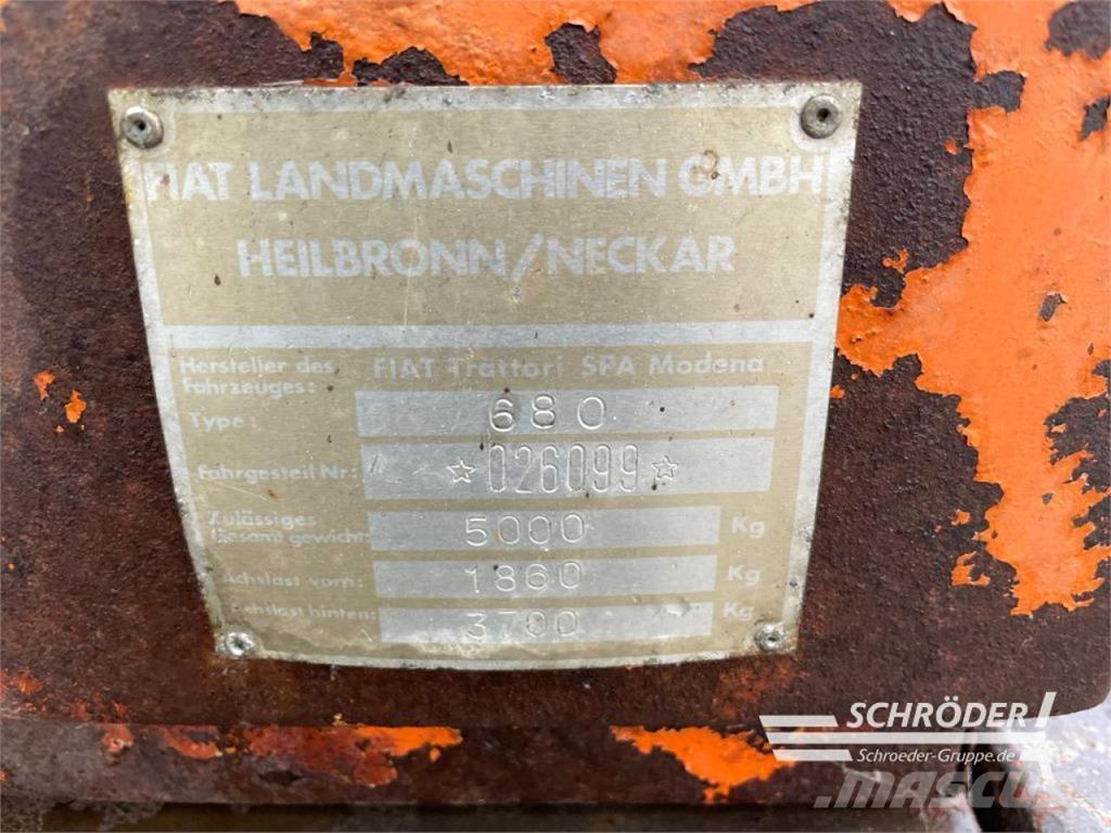 Fiat 680 Трактора