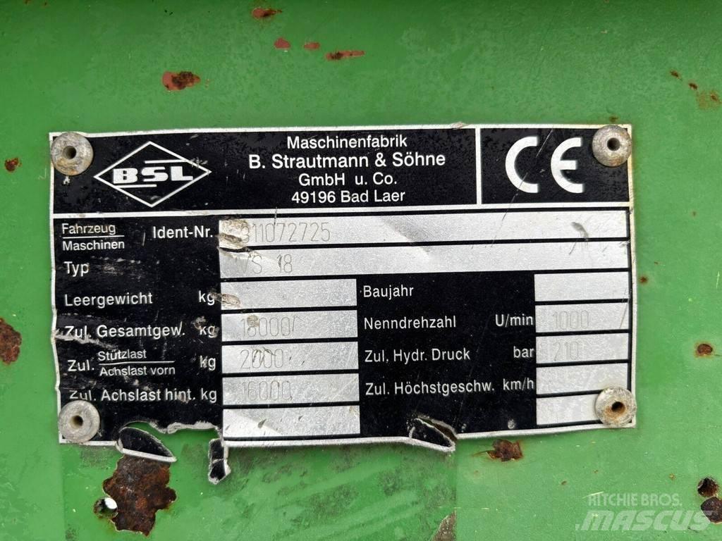 Strautmann VS18 Разбрасыватели органических удобрений