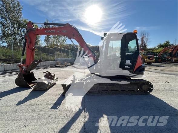 Kubota KX080-4 Гусеничные экскаваторы