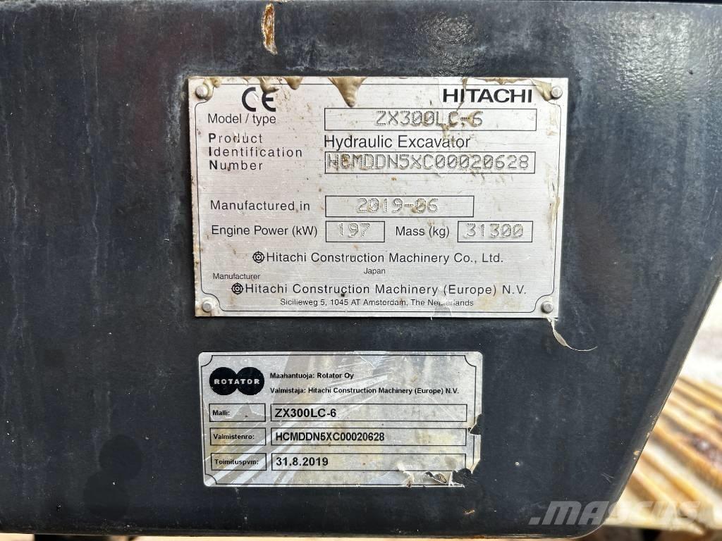 Hitachi ZX 300 LC-6 Гусеничные экскаваторы