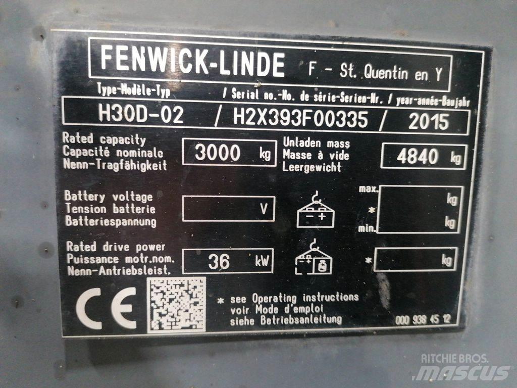 Linde H30D-02 Дизельные погрузчики