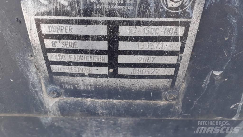 Mz Imer MZ-1500-HDA Мини-самосвалы