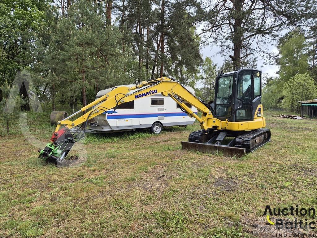 Komatsu PC55MR-5E0 Мини-экскаваторы