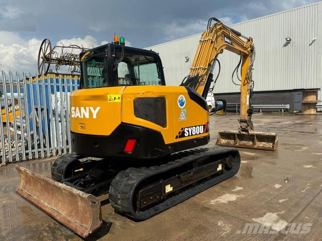 Sany SY 80 U Малые экскаваторы 7т-12т