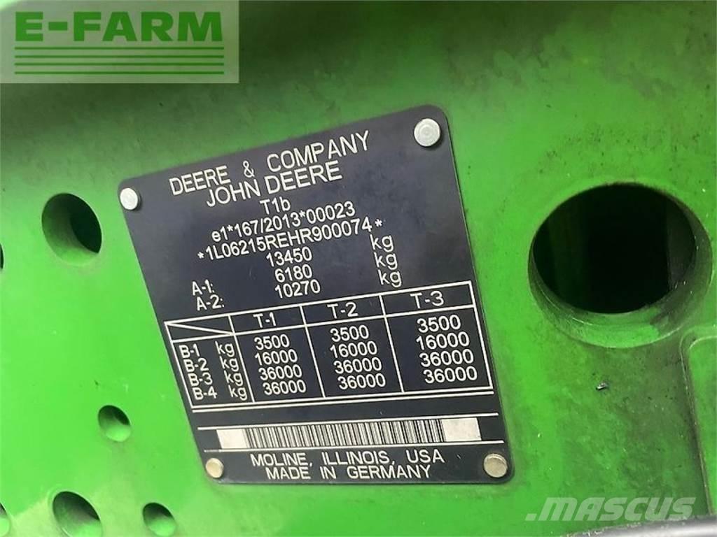 John Deere 6215r Трактора