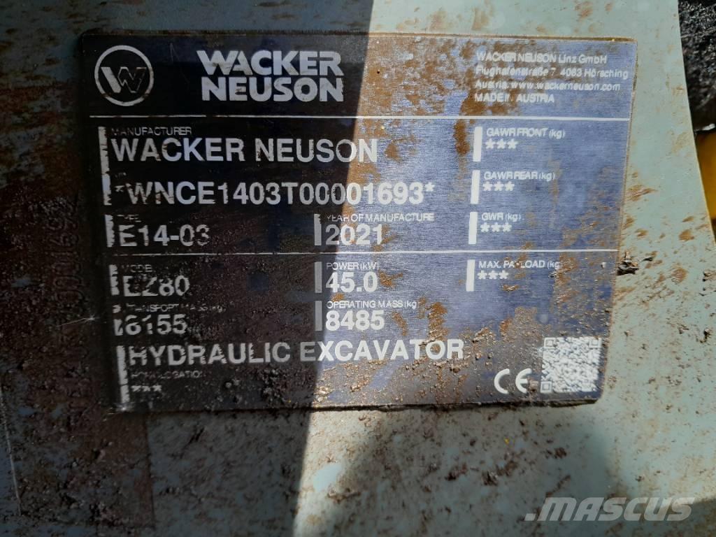 Wacker Neuson EZ 80 Гусеничные экскаваторы