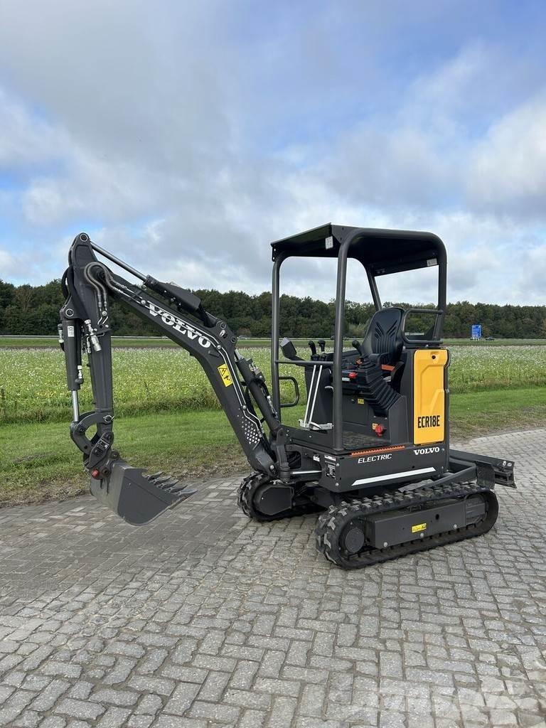 Volvo JECR18E Мини-экскаваторы