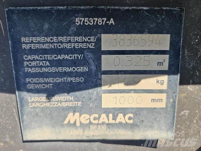 Mecalac Connect Ковши