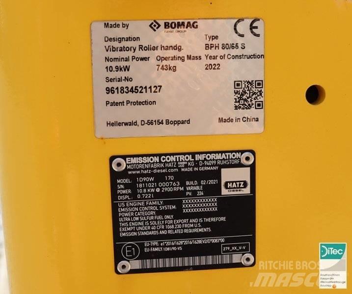 Bomag BPH 80/65 S Виброплиты и вибротрамбовки