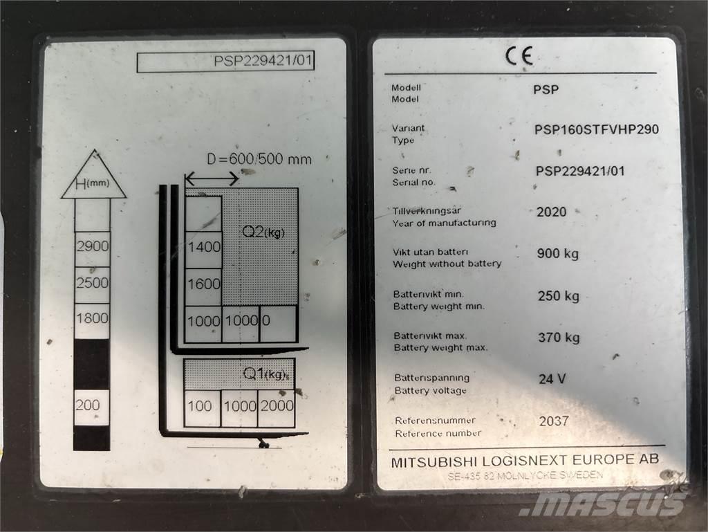 Atlet PSP160 Самоходные электроштабелёры