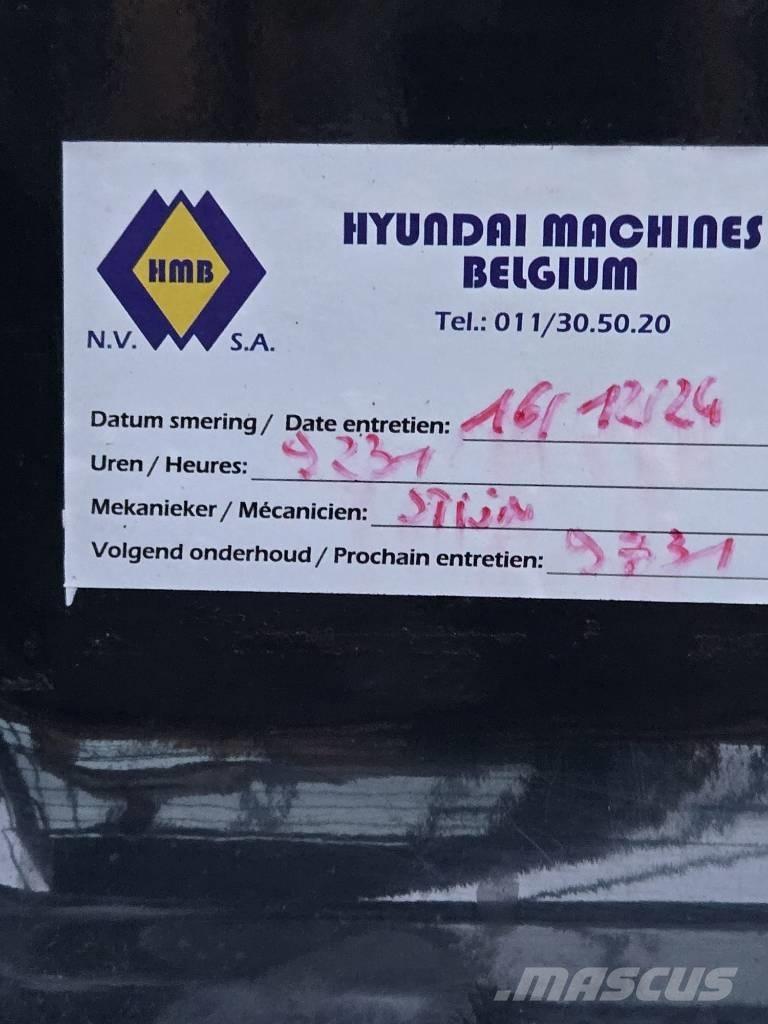 Hyundai R 180W-9A Колёсные экскаваторы