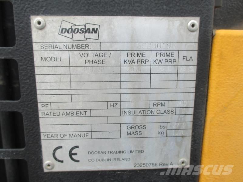 Doosan G 20 Дизельные генераторы