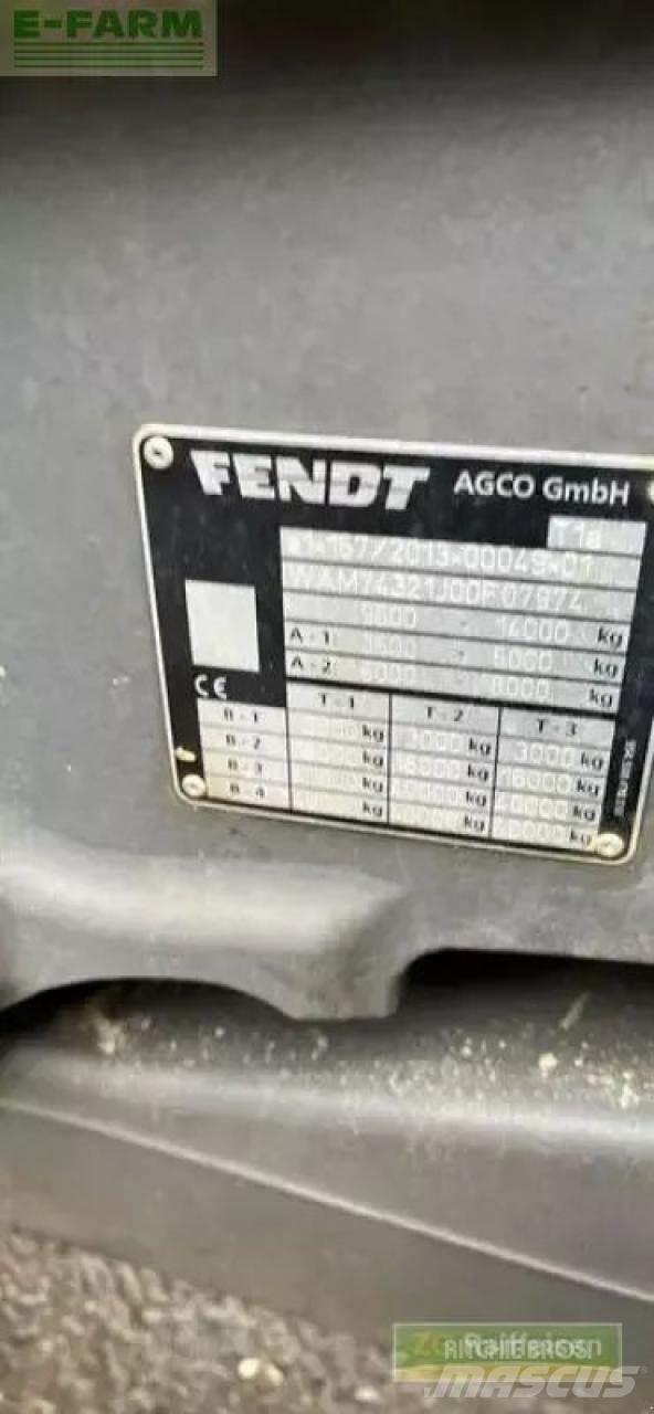 Fendt 724 vario Трактора
