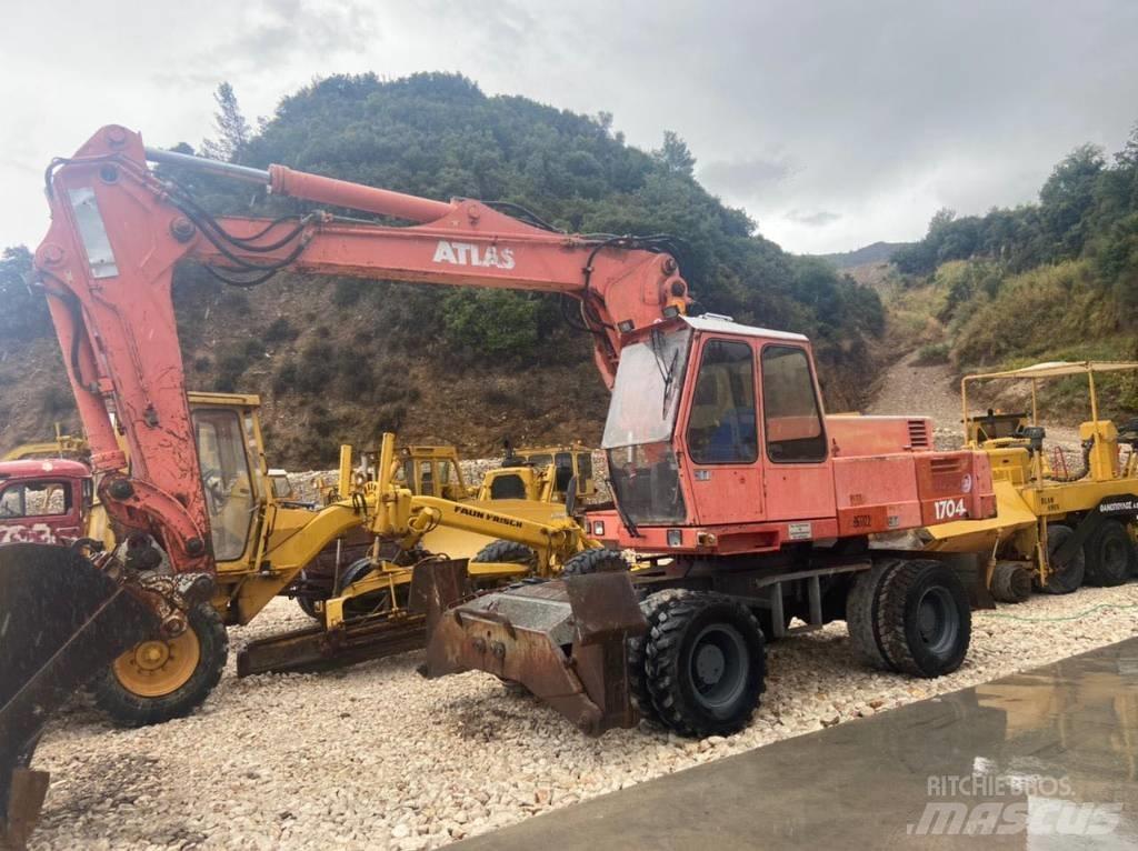 Atlas 1704 Колёсные экскаваторы
