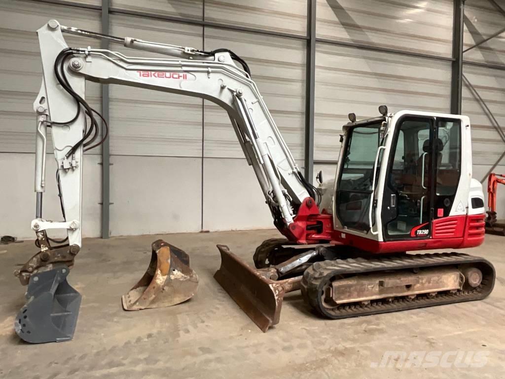 Takeuchi TB 290 Малые экскаваторы 7т-12т