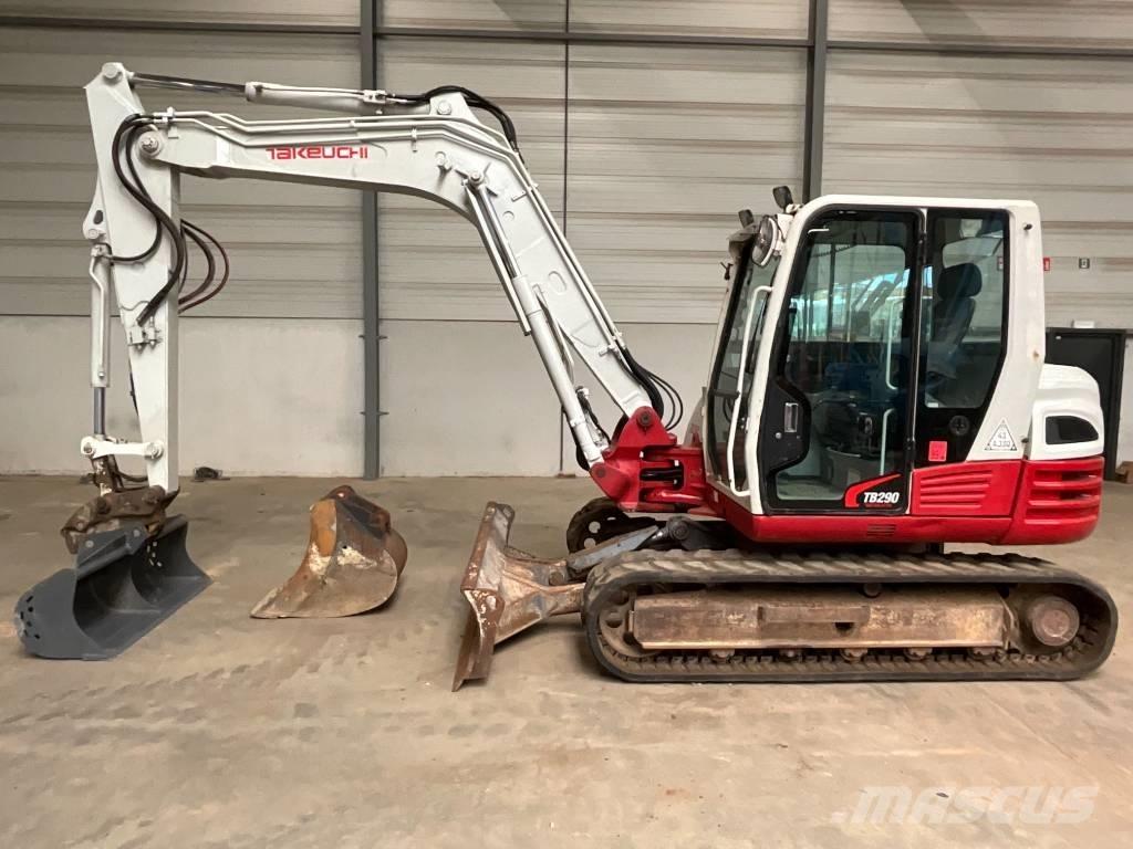 Takeuchi TB 290 Малые экскаваторы 7т-12т