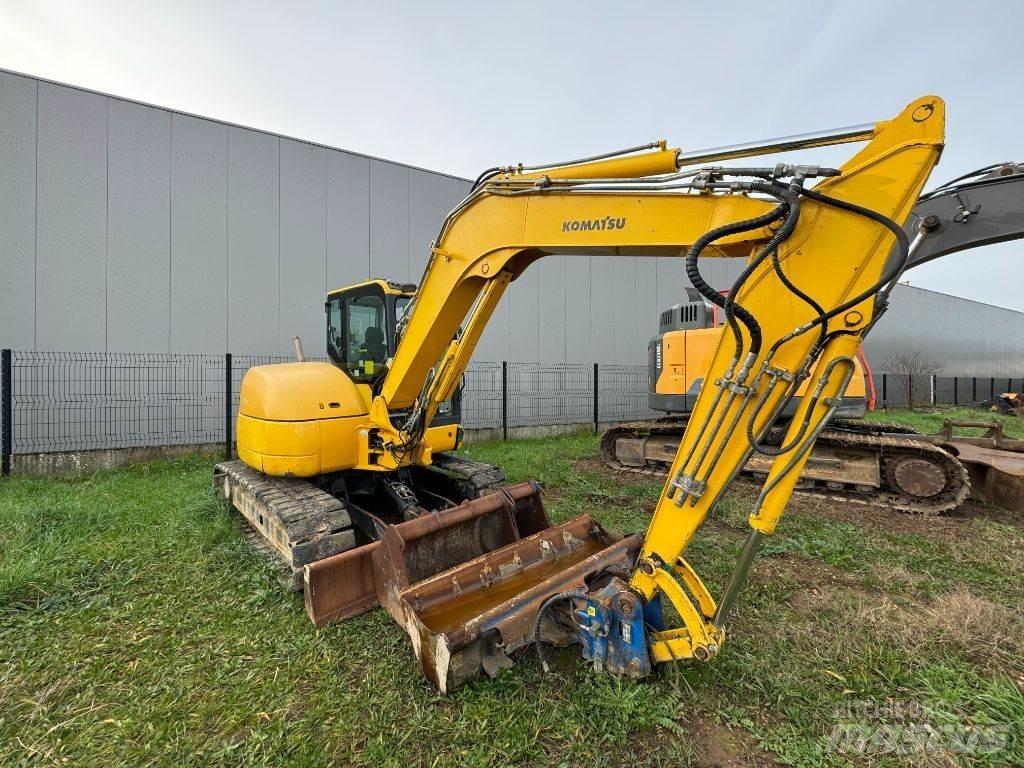 Komatsu PC 80 MR-3 Малые экскаваторы 7т-12т