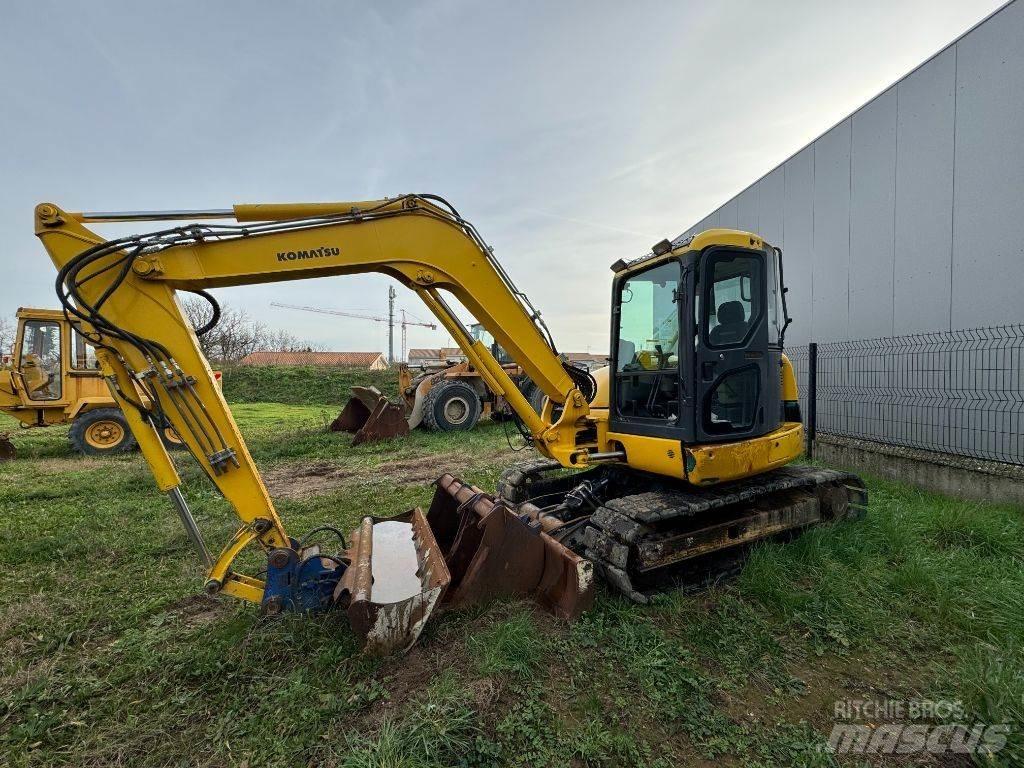 Komatsu PC 80 MR-3 Малые экскаваторы 7т-12т