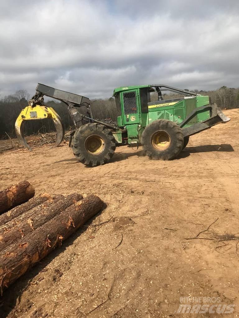 John Deere 648 L Трелевочные трактора