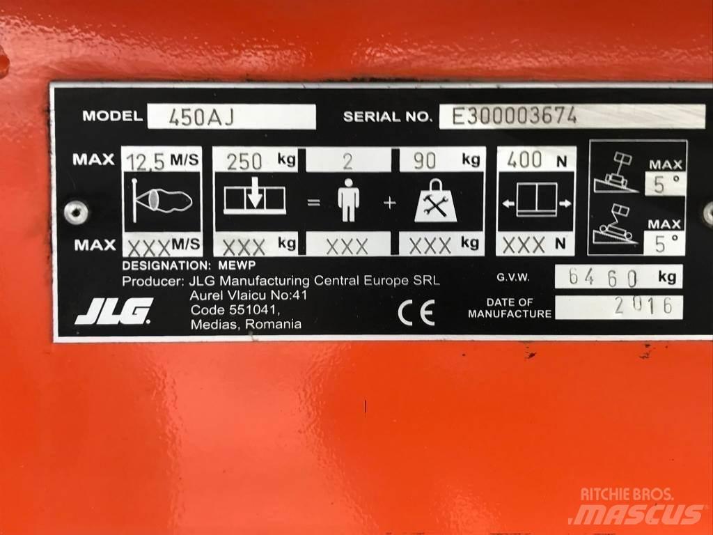 JLG 450 AJ Коленчатые подъемники