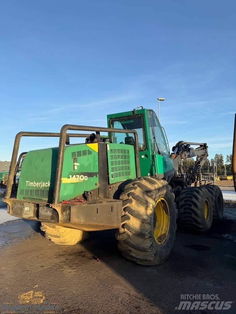 Timberjack 1470D Харвестеры