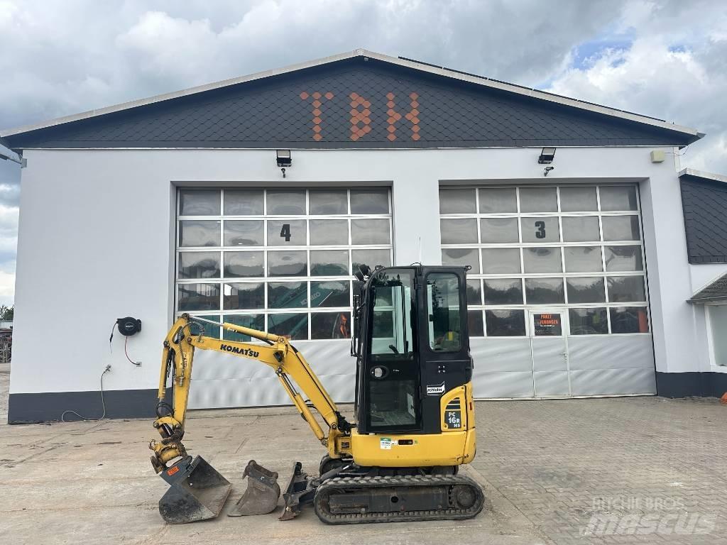 Komatsu PC 16 R-3HS Мини-экскаваторы