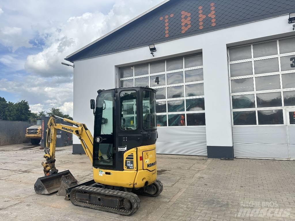 Komatsu PC 16 R-3HS Мини-экскаваторы