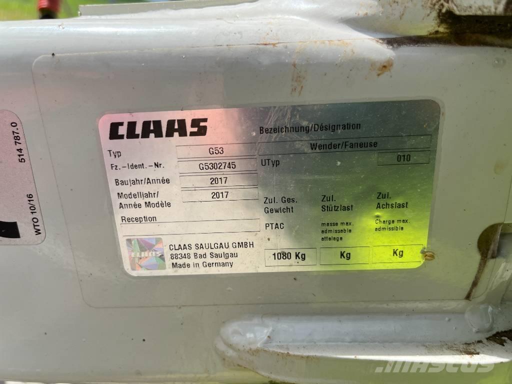 CLAAS Volto 800 Грабли-ворошилки