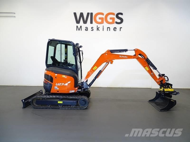 Kubota U 27-4 Мини-экскаваторы