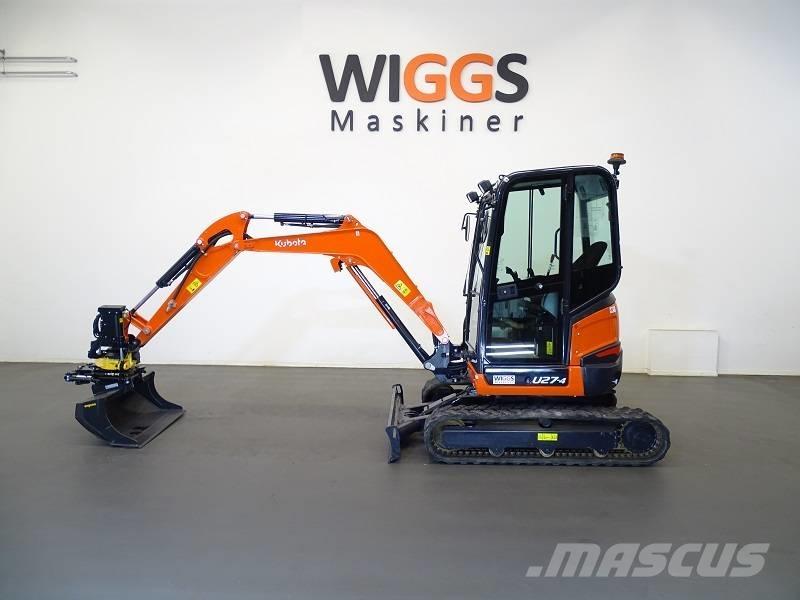 Kubota U 27-4 Мини-экскаваторы