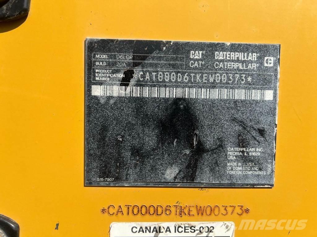 CAT D6 LGP Гусеничные бульдозеры