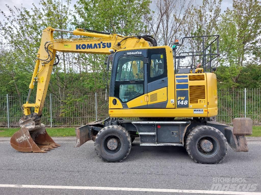 Komatsu PW148-11 Колёсные экскаваторы