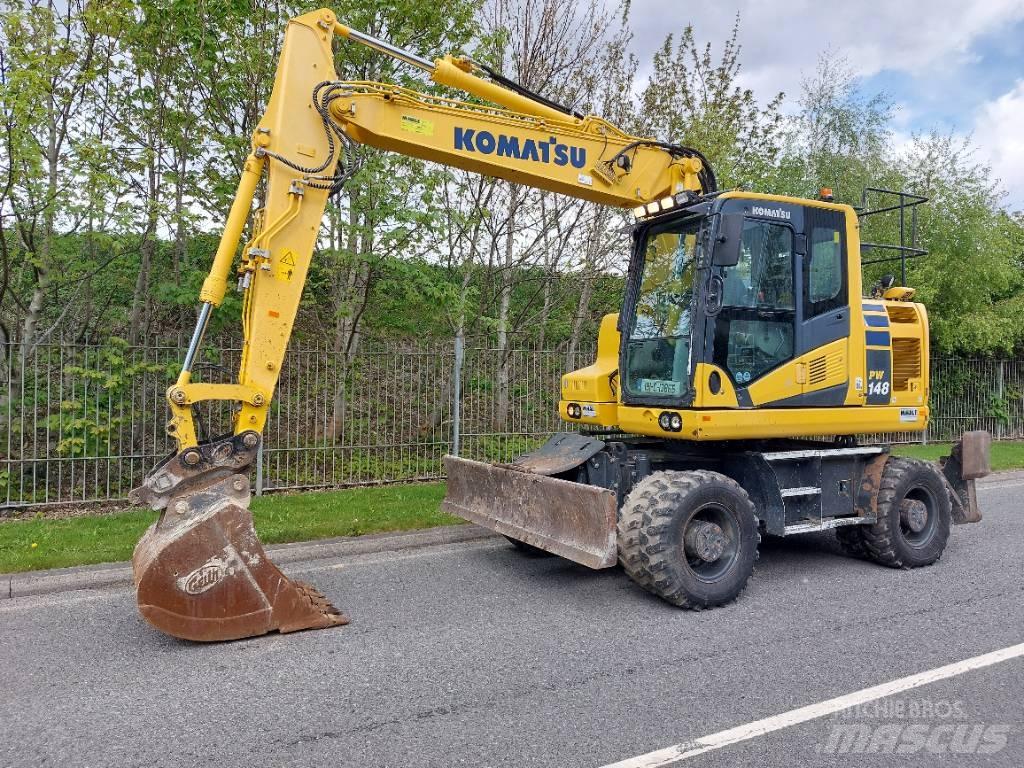 Komatsu PW148-11 Колёсные экскаваторы