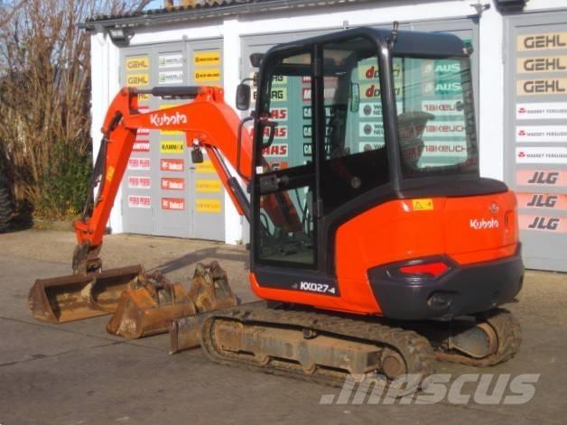 Kubota KX027-4 Мини-экскаваторы