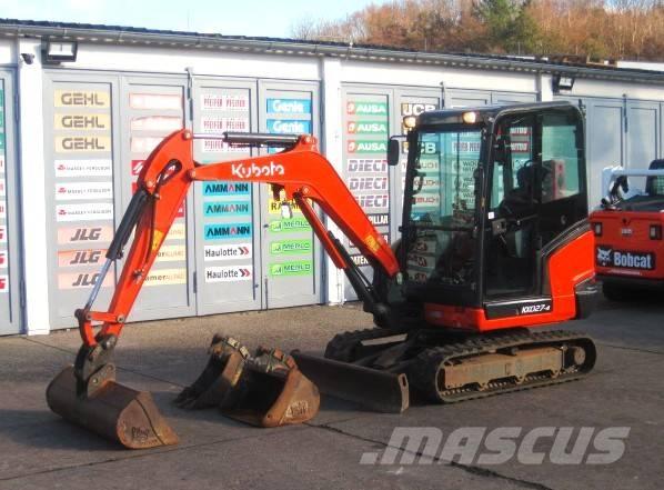 Kubota KX027-4 Мини-экскаваторы