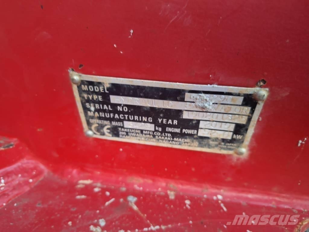 Takeuchi TB 290 Малые экскаваторы 7т-12т