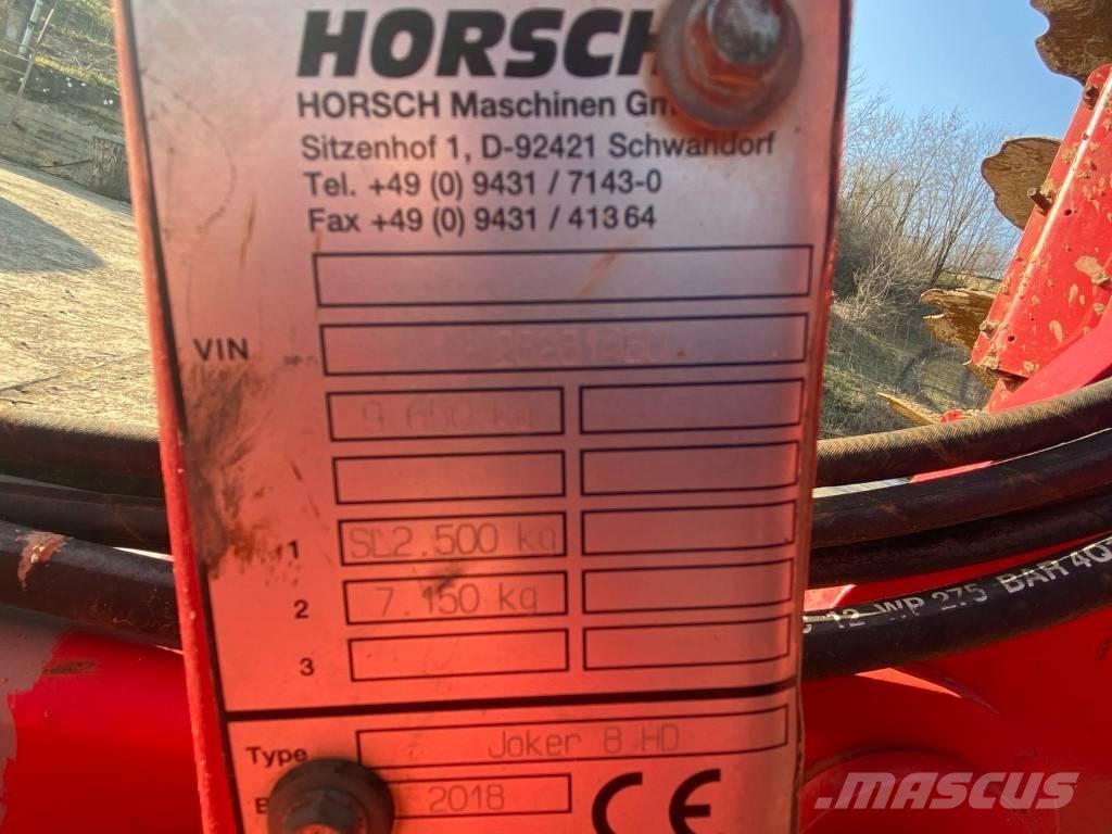 Horsch Joker 8 HD Дисковые бороны
