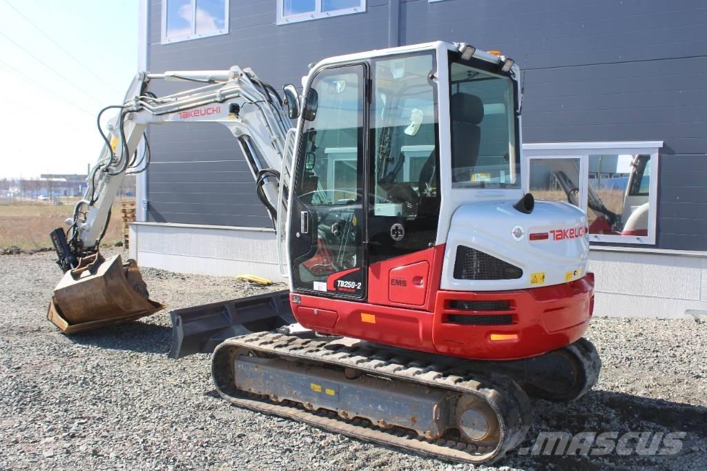 Takeuchi TB 250 Мини-экскаваторы