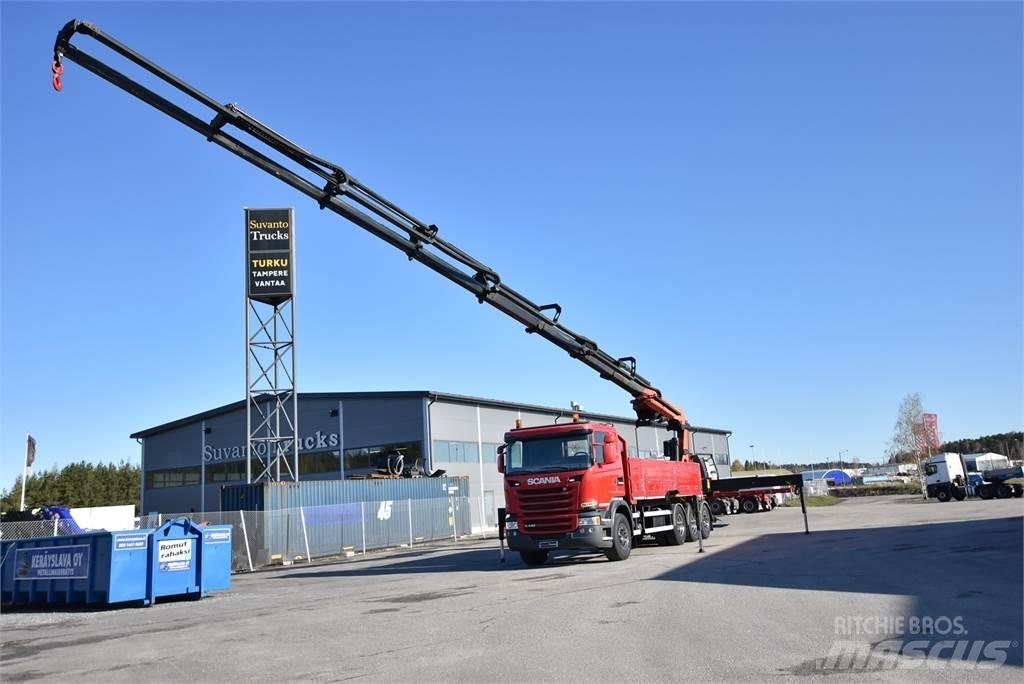 Scania G440 8X4 Автомобильные краны