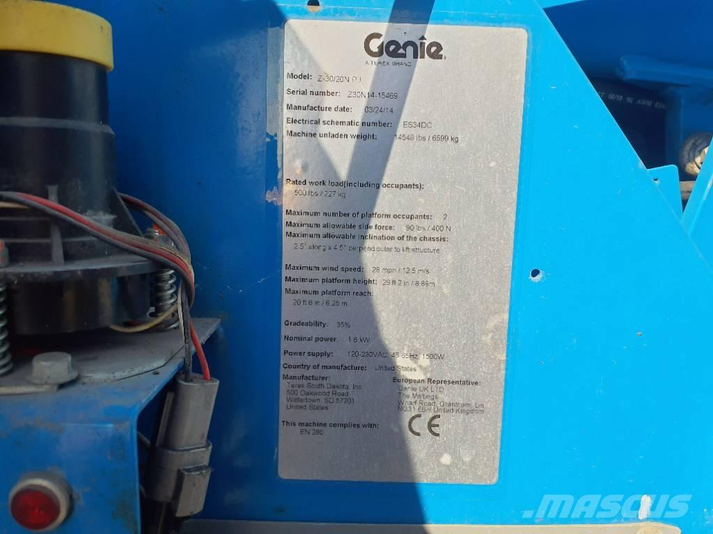 Genie Z30/20N Коленчатые подъемники